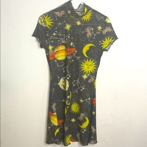 Astro mesh dress